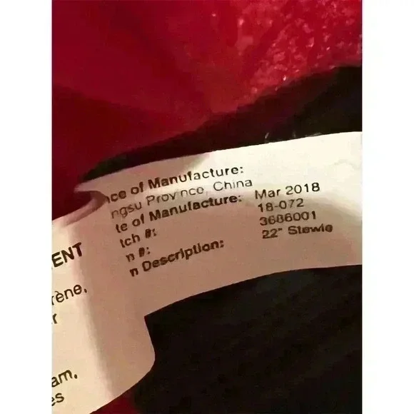 Family Guy Stewie Griffin 22" Plush Toy Multicolor Large 2018 - Picture 7 of 8